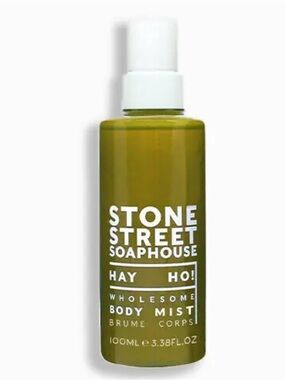 STONE STREET SOAPHOUSE Hay Ho! Wholesome Body Mist 3.4oz BRAND NEW/SEALED